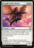 Magic the Gathering Card - Seraph of the Masses - MTG Circle