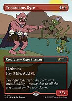 Magic the Gathering Card - Treasonous Ogre - MTG Circle
