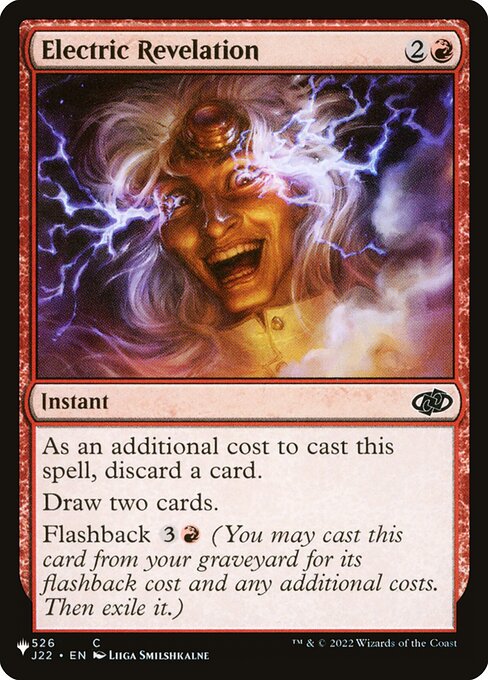 Magic the Gathering Card - Electric Revelation - MTG Circle