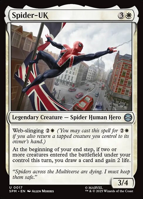 Magic the Gathering Card - Spider-UK - MTG Circle