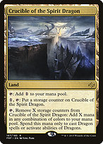 Magic the Gathering Card - Crucible of the Spirit Dragon - MTG Circle