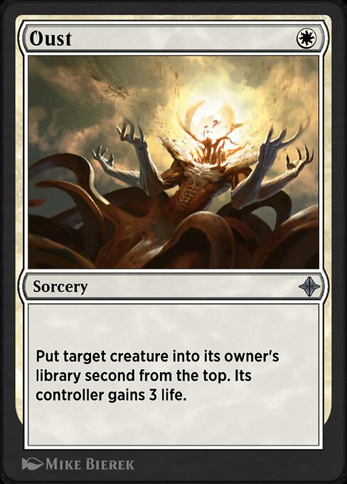 Magic the Gathering Card - Oust - MTG Circle