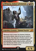 Magic the Gathering Card - A-Winota, Joiner of Forces - MTG Circle