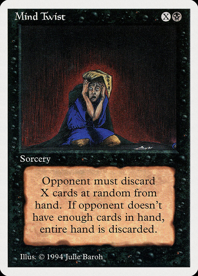 Magic the Gathering Card - Mind Twist - MTG Circle