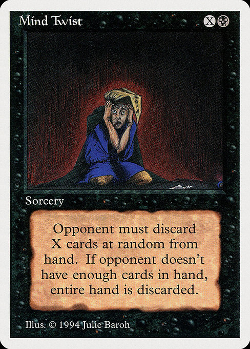 Magic the Gathering Card - Mind Twist - MTG Circle