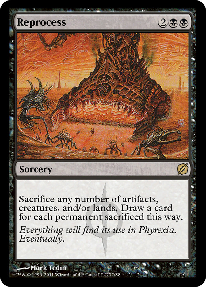 Magic the Gathering Card - Reprocess - MTG Circle