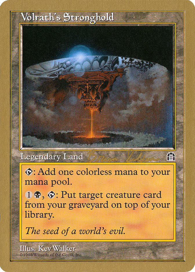 Magic the Gathering Card - Volrath's Stronghold - MTG Circle