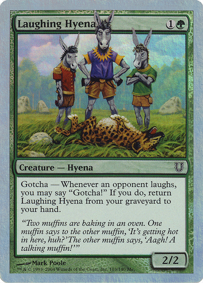 Magic the Gathering Card - Laughing Hyena - MTG Circle