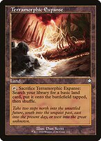 Magic the Gathering Card - Terramorphic Expanse - MTG Circle