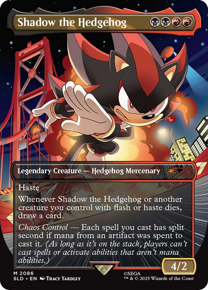 Magic the Gathering Card - Shadow the Hedgehog - MTG Circle