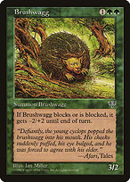 Magic the Gathering Card - Brushwagg - MTG Circle