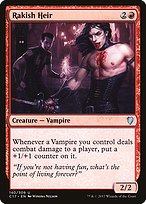 Magic the Gathering Card - Rakish Heir - MTG Circle