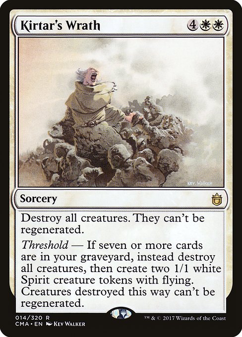 Magic the Gathering Card - Kirtar's Wrath - MTG Circle