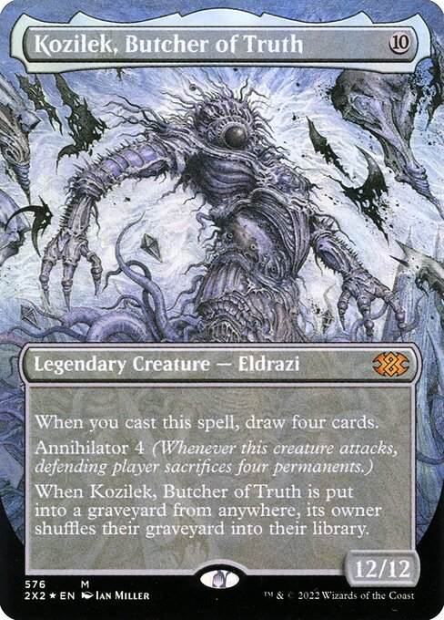 Magic the Gathering Card - Kozilek, Butcher of Truth - MTG Circle