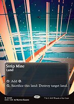 Magic the Gathering Card - Strip Mine - MTG Circle