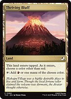 Magic the Gathering Card - Thriving Bluff - MTG Circle
