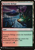 Magic the Gathering Card - Kazandu Refuge - MTG Circle
