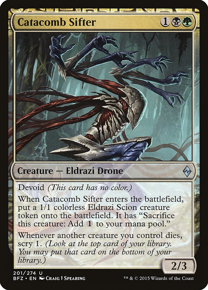 Magic the Gathering Card - Catacomb Sifter - MTG Circle
