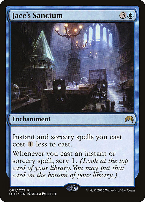 Magic the Gathering Card - Jace's Sanctum - MTG Circle
