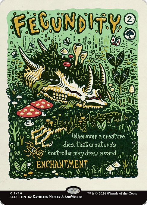 Magic the Gathering Card - Fecundity - MTG Circle