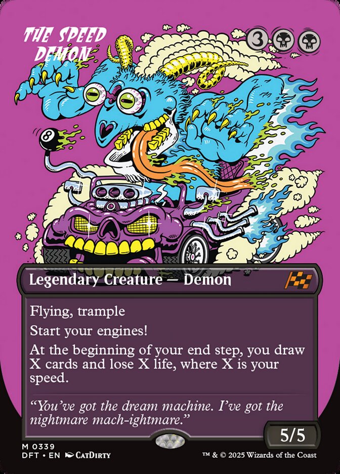Magic the Gathering Card - The Speed Demon - MTG Circle