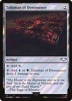 Magic the Gathering Card - Talisman of Dominance - MTG Circle