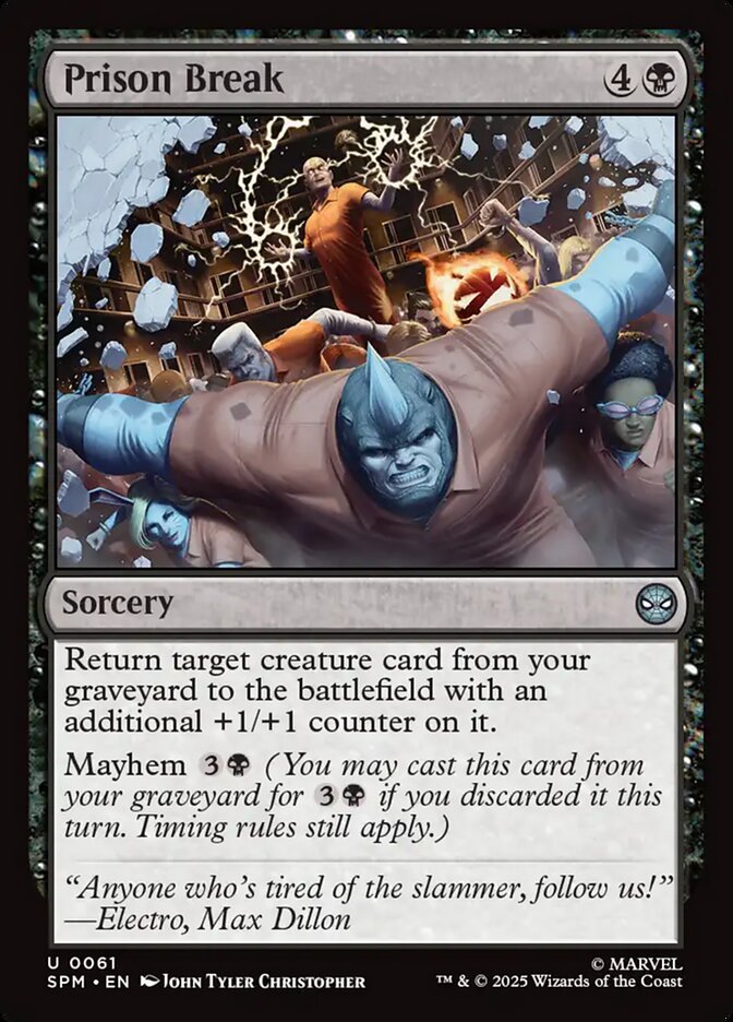 Magic the Gathering Card - Prison Break - MTG Circle