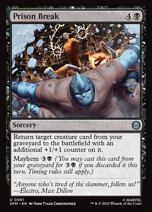 Magic the Gathering Card - Prison Break - MTG Circle