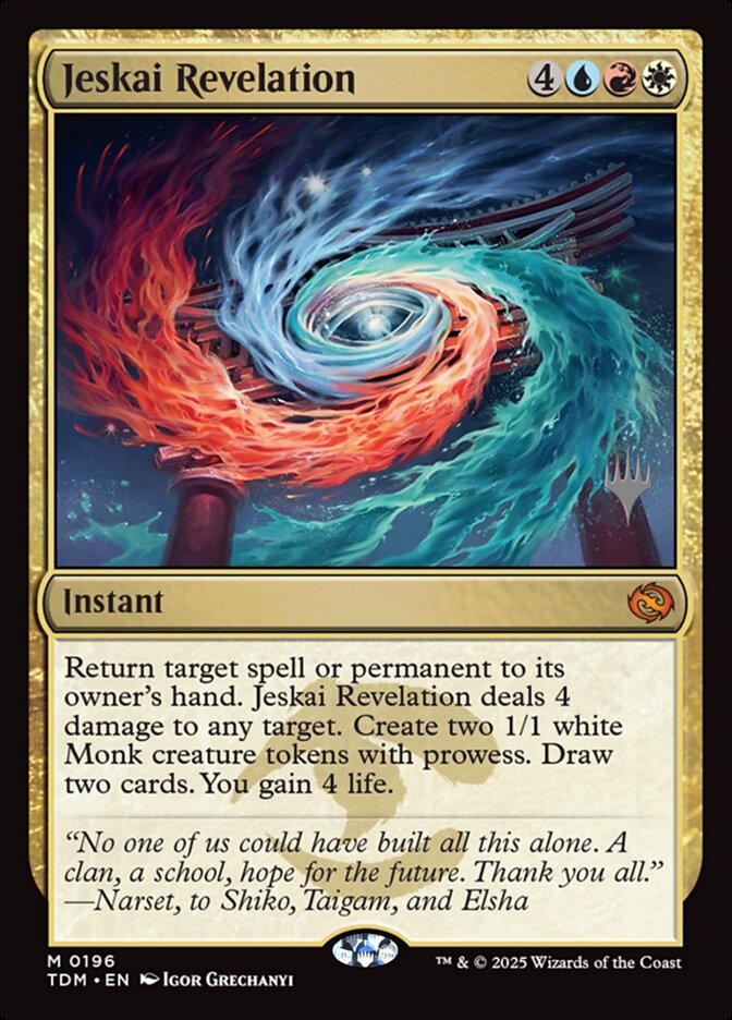 Magic the Gathering Card - Jeskai Revelation - MTG Circle