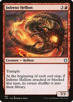 Magic the Gathering Card - Inferno Hellion - MTG Circle