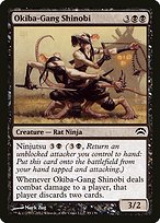 Magic the Gathering Card - Okiba-Gang Shinobi - MTG Circle