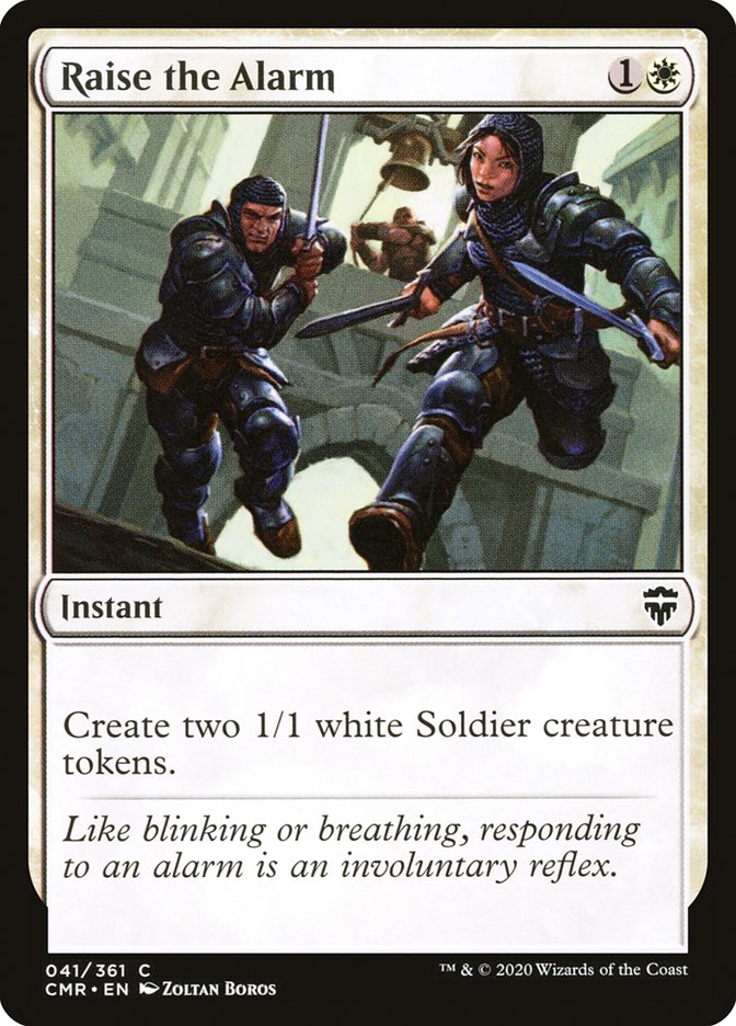 Magic the Gathering Card - Raise the Alarm - MTG Circle