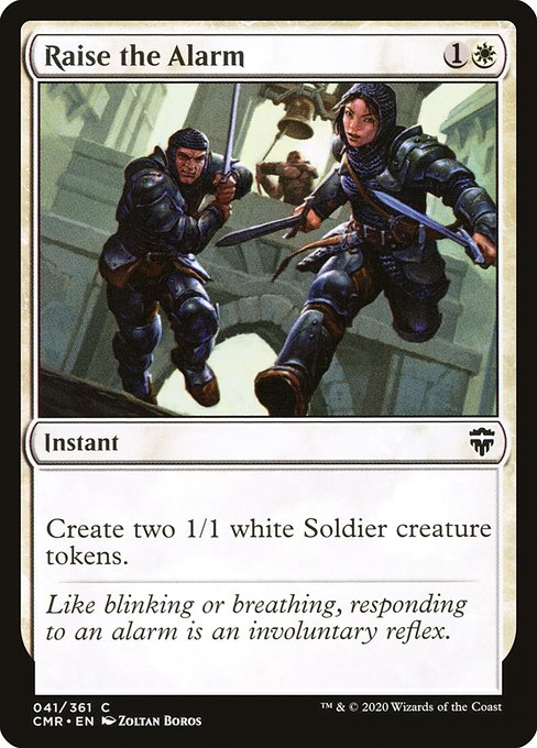 Magic the Gathering Card - Raise the Alarm - MTG Circle