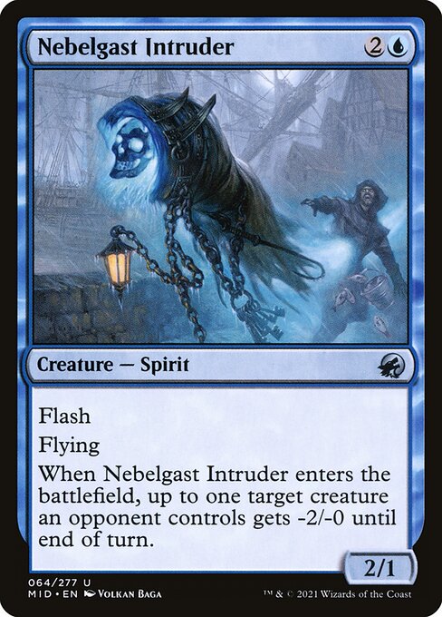 Magic the Gathering Card - Nebelgast Intruder - MTG Circle