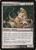 Magic the Gathering Card - Deathbringer Liege - MTG Circle