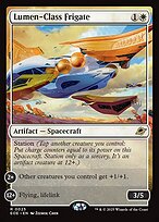 Magic the Gathering Card - Lumen-Class Frigate - MTG Circle