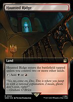 Magic the Gathering Card - Haunted Ridge - MTG Circle