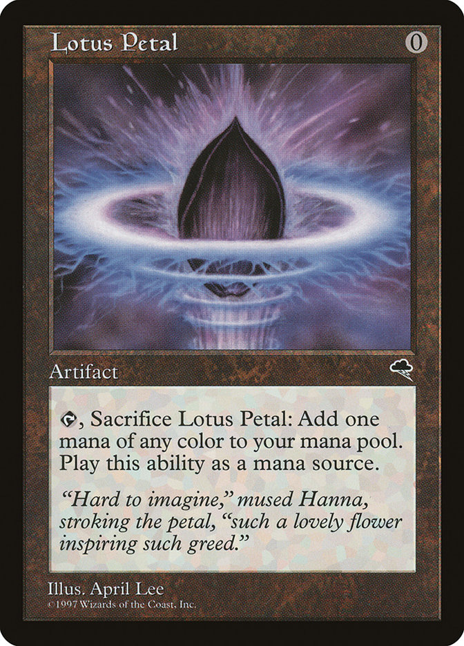 Magic the Gathering Card - Lotus Petal - MTG Circle