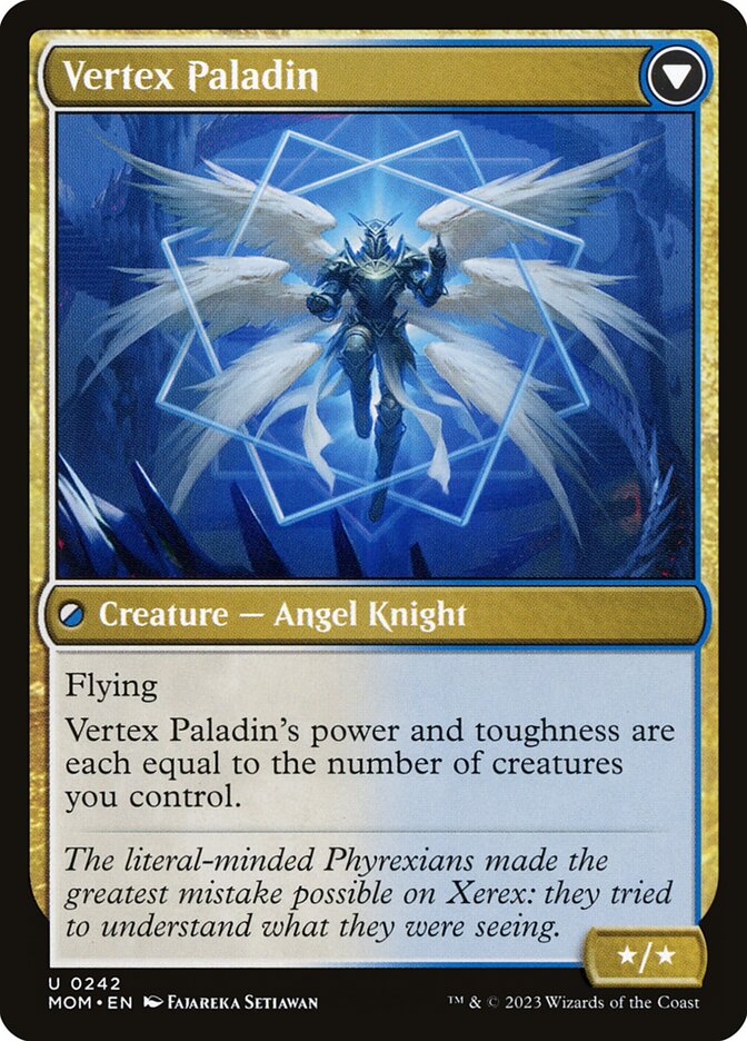 Magic the Gathering Card - Vertex Paladin - MTG Circle