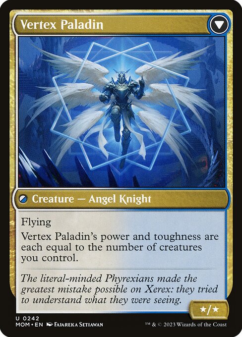 Magic the Gathering Card - Vertex Paladin - MTG Circle