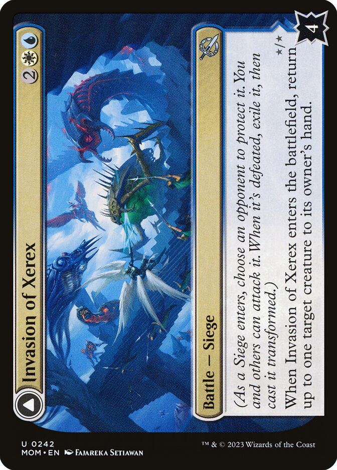 Magic the Gathering Card - Invasion of Xerex - MTG Circle