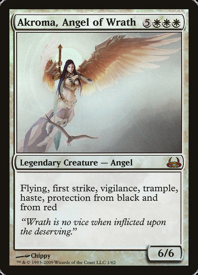 Magic the Gathering Card - Akroma, Angel of Wrath - MTG Circle