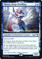 Magic the Gathering Card - Thassa, Deep-Dwelling - MTG Circle