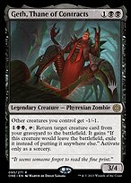 Magic the Gathering Card - Geth, Thane of Contracts - MTG Circle
