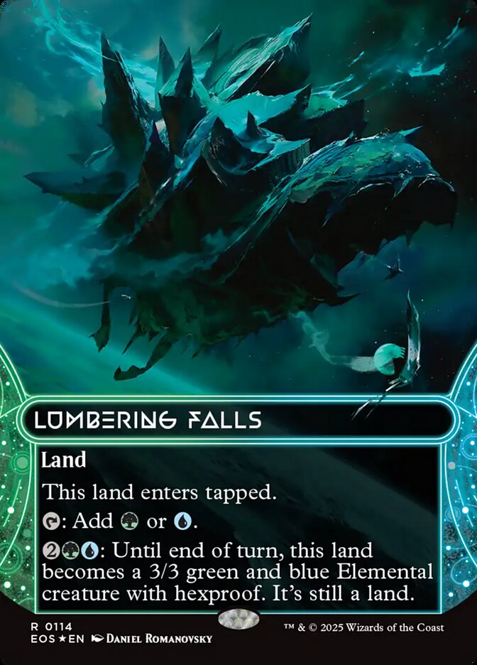 Magic the Gathering Card - Lumbering Falls - MTG Circle