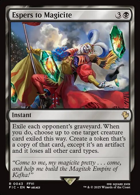 Magic the Gathering Card - Espers to Magicite - MTG Circle