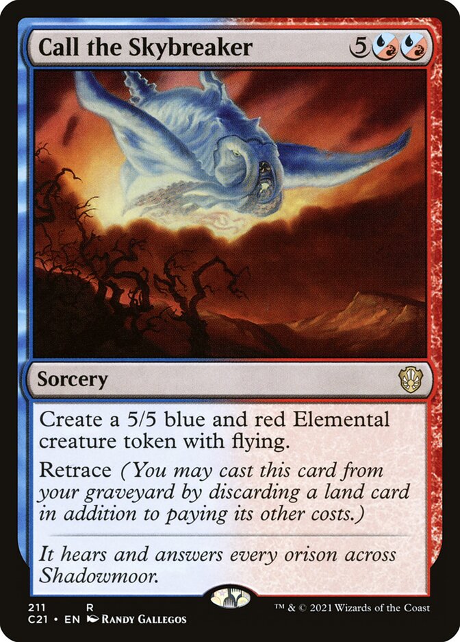 Magic the Gathering Card - Call the Skybreaker - MTG Circle