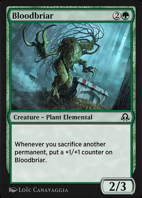 Magic the Gathering Card - Bloodbriar - MTG Circle