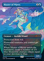 Magic the Gathering Card - Master of Waves - MTG Circle