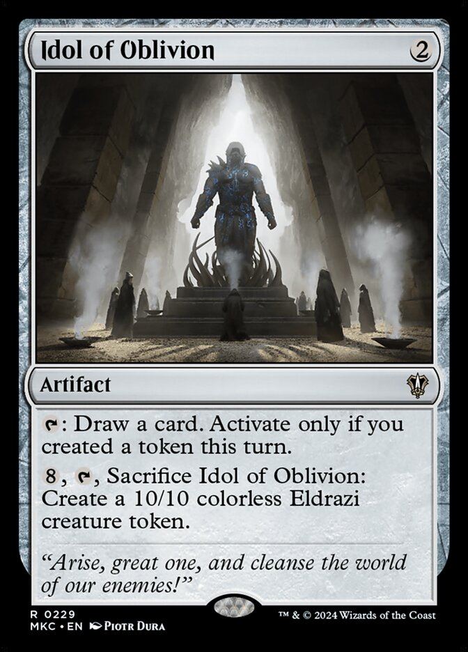 Magic the Gathering Card - Idol of Oblivion - MTG Circle